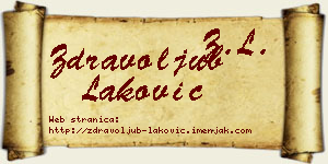 Zdravoljub Laković vizit kartica